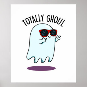 Póster Broma de Halloween divertida y genial de Totally G