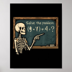 Póster Broma divertida 67 Meme Brainrot broma de Hallowee