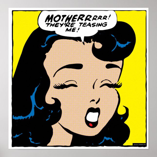 Póster ¡Bromeándome! (tamaños más pequeños) (Frente)