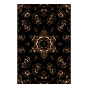 Póster Bronce Age Mandala