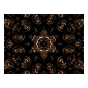 Póster Bronce Age Mandala