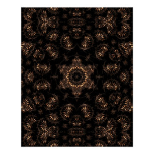 Póster Bronce Age Mandala