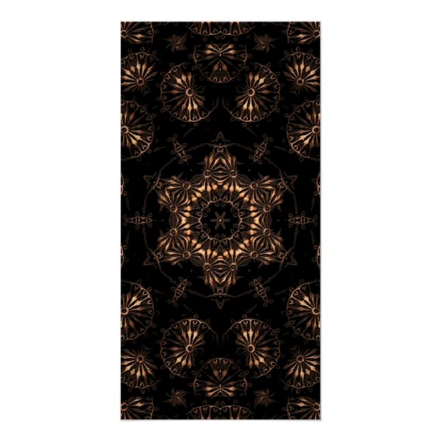 Póster Bronce Age Mandala (Anverso)