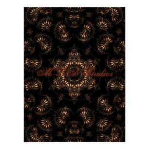 Póster Bronce Age Mandala