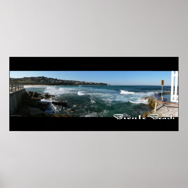 Póster Bronte Beach, Sydney Panorama Poster - Personaliza (Frente)