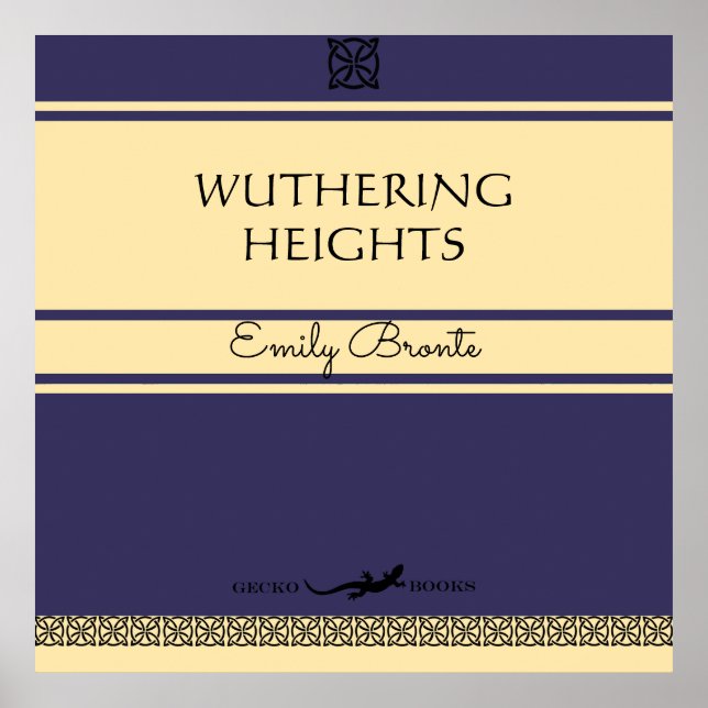 Póster Bronte Sisters Retro Style Wall Art (Frente)