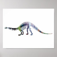 brontosaurus skeleton