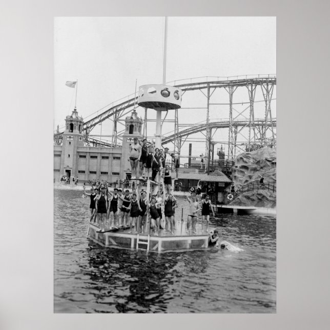 Póster Bronx Amusement Park, 1920s (Frente)