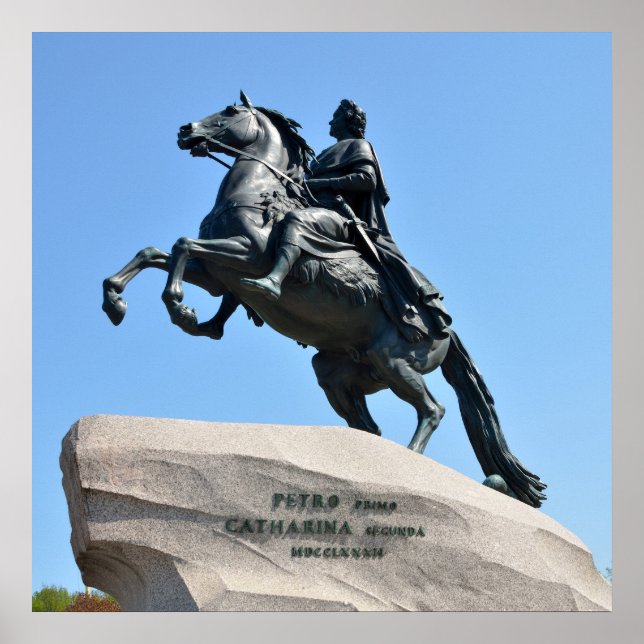 Póster Bronze Horseman (Frente)