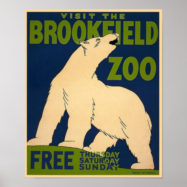 Póster Brookfield-Polar Bear (Frente)