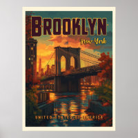 Brooklyn Bridge Sunrise - Un Viaje Vintage