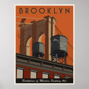 Póster Brooklyn, un tributo