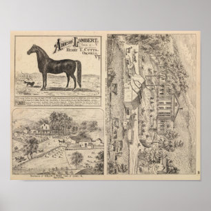 Póster Brookside Dairy Farm