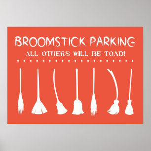 PÓSTER BROOMSTICK PARKING