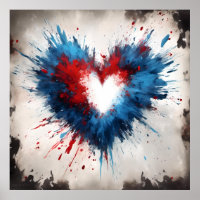 Brote de corazón radiante