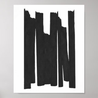 Póster Brotes de pincel