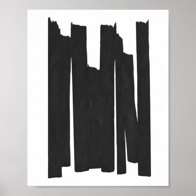 Póster Brotes de pincel (Frente)