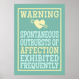 Póster Brotes de poster de afecto