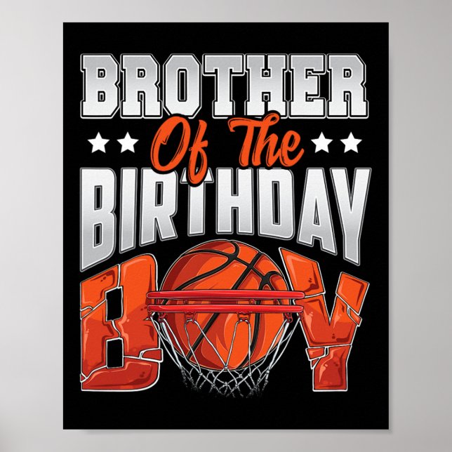 Póster Brother Bysketbyll Birthday Boy Family Byller B-da (Frente)