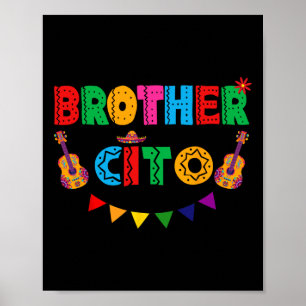 Póster Brother Cito Cinco De Mayo Fiesta Mexicana Fiesta