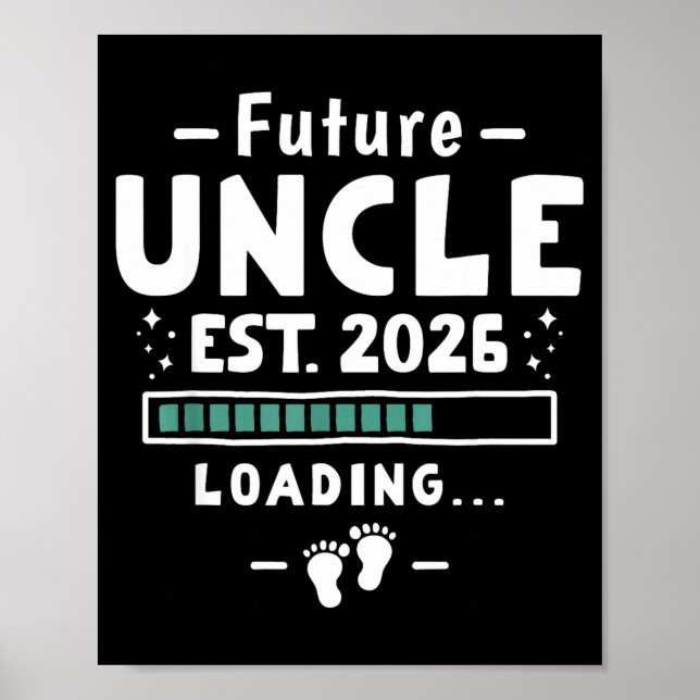 Póster Brother To Uncle Pregnancy Announcement - Future U (Frente)