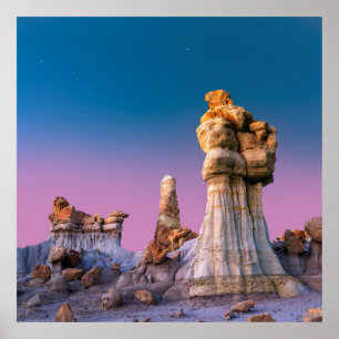 PÓSTER BROWN ROCK FORMATION
