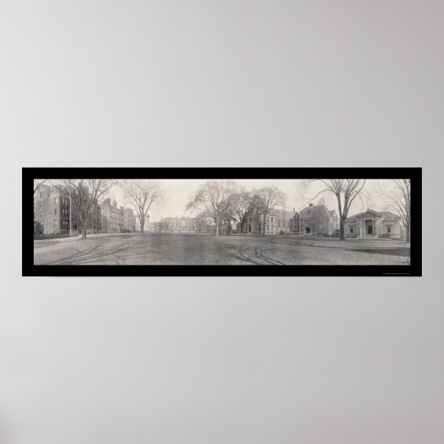 Póster Brown University RI Photo 1909 (Frente)