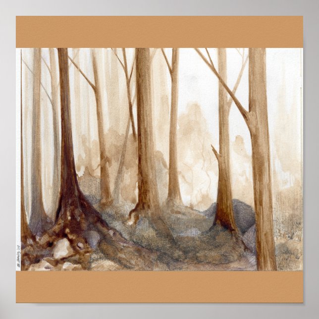 Póster BrownForest (Frente)