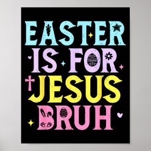 Póster Bruh Pascua es para Jesús Cristiano Religioso Homb