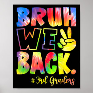 Póster Bruh Volvemos Estudiantes De Tercer Grado Tercer G