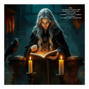 Póster Bruja