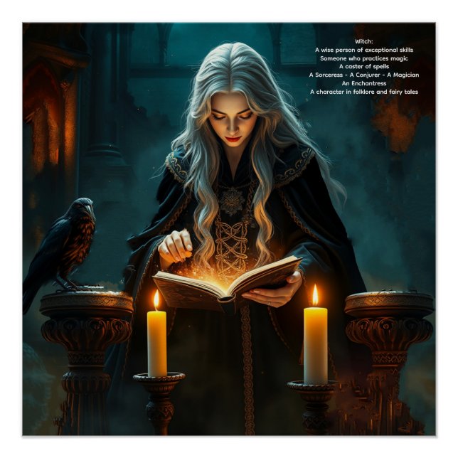 Póster Bruja (Anverso)
