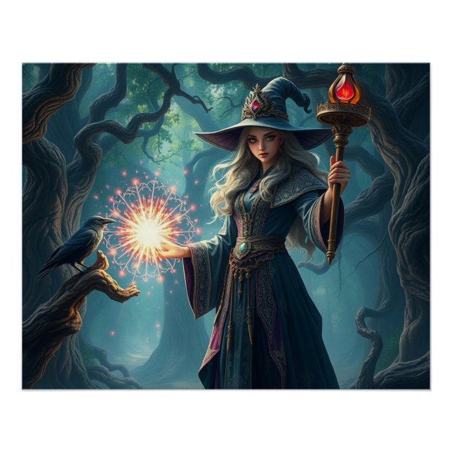 Póster Bruja (Anverso)
