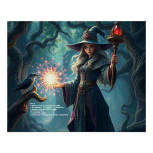 Póster Bruja