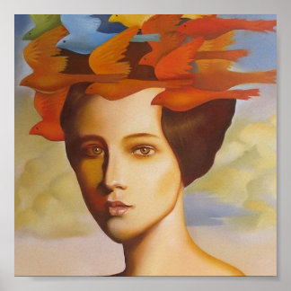 Póster Bruja de alondra