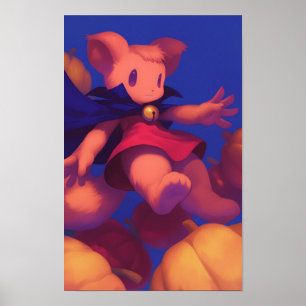 Póster Bruja de ardilla