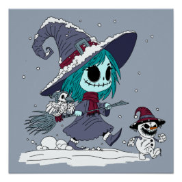 Póster Bruja de invierno suave