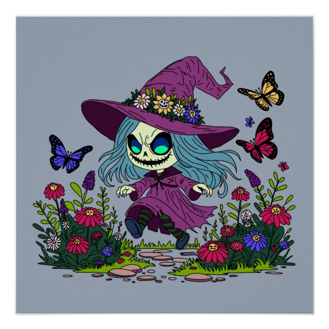 Póster Bruja de la primavera (Anverso)