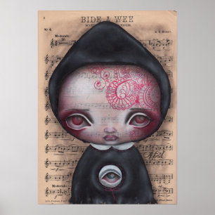 Póster Bruja de Oracle