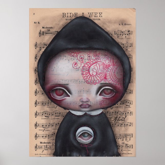 Póster Bruja de Oracle (Frente)