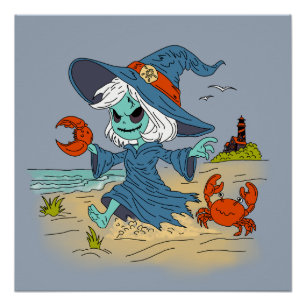 Póster Bruja de verano suave