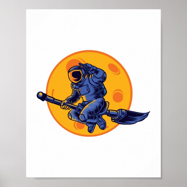 Póster Bruja espacial (Frente)