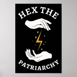 Póster Bruja feminista - Hex El Patriarcado I
