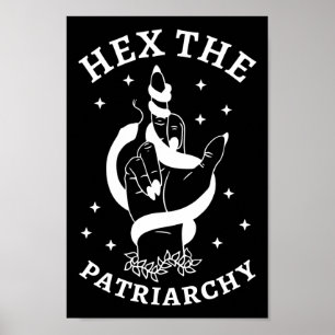 Póster Bruja feminista - Hex El Patriarcado III