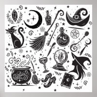 Bruja Mágica Caprichosa Wicca Pagana 