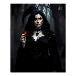 Póster Bruja nocturna