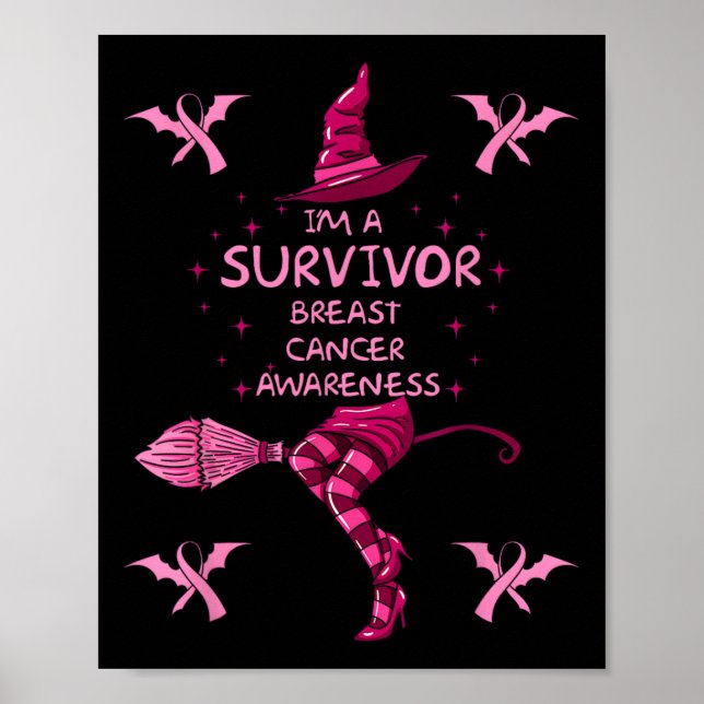 Póster Bruja, soy sobreviviente de Halloween, Premio al C (Frente)