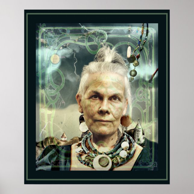 Póster Bruja verde (Frente)