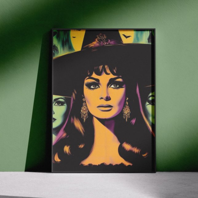 Póster Bruja Vintage (Subido por el creador)