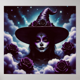Póster BrujaCalaveraAzucarada